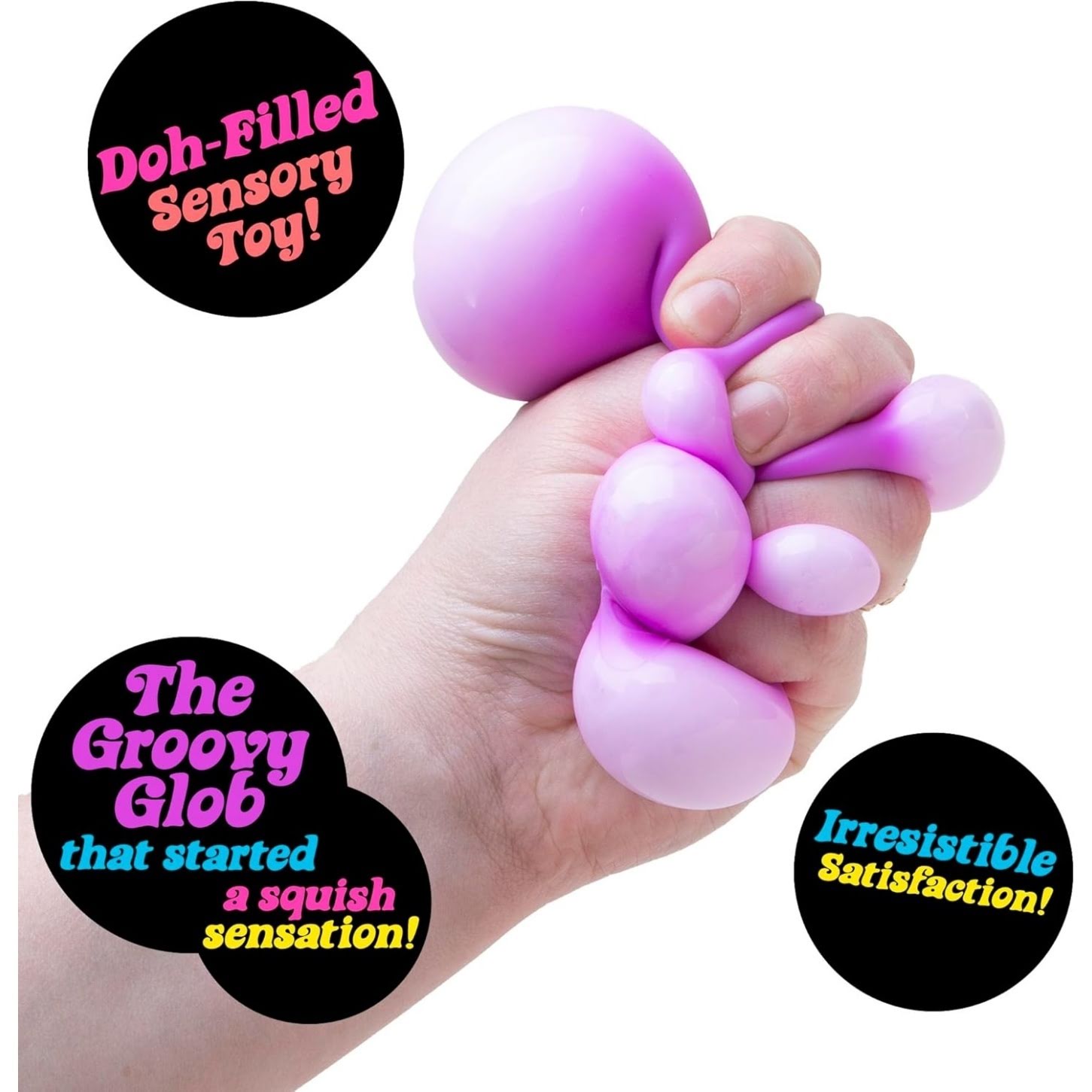 NEEDOH NeeDoh Original Sensory Ball ?C Pink - Image 21