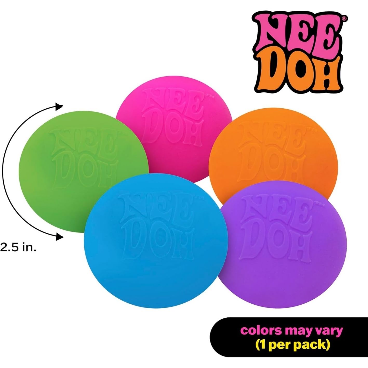 NEEDOH NeeDoh Original Sensory Ball ?C Pink - Image 11
