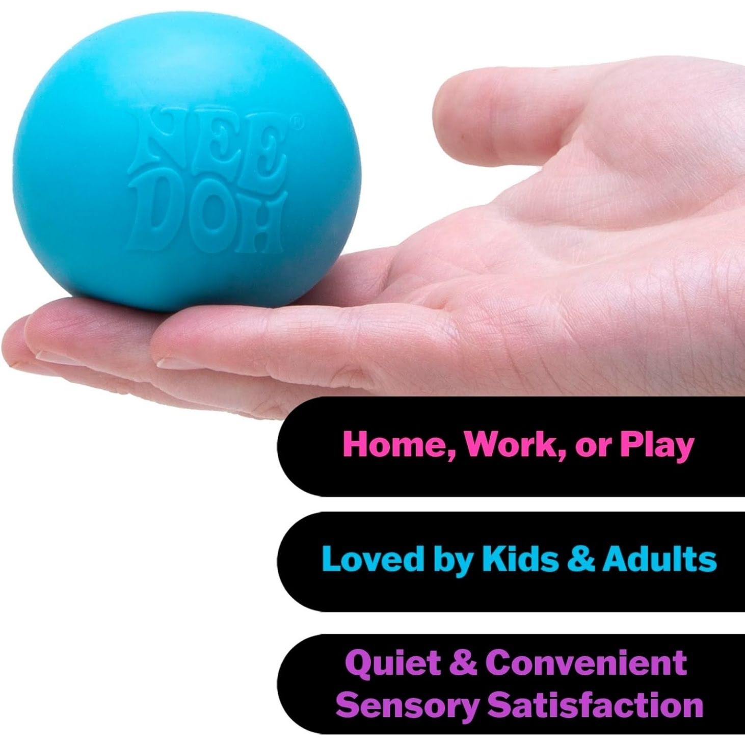 NEEDOH NeeDoh Original Sensory Ball ?C Pink - Image 16