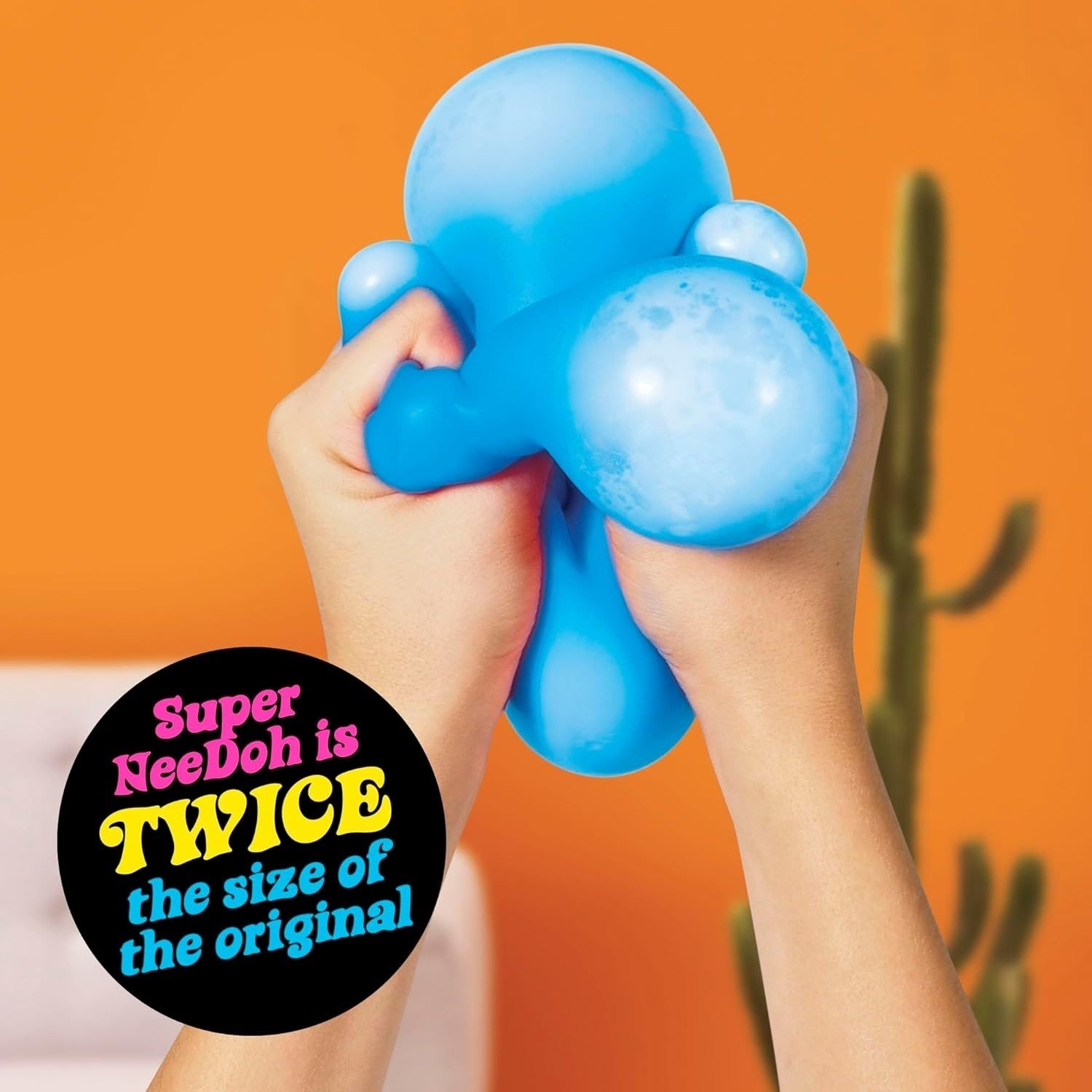 NEEDOH Super NeeDoh ?C Jumbo Stress Ball ?C 4.5?? ?C Assorted - Image 4