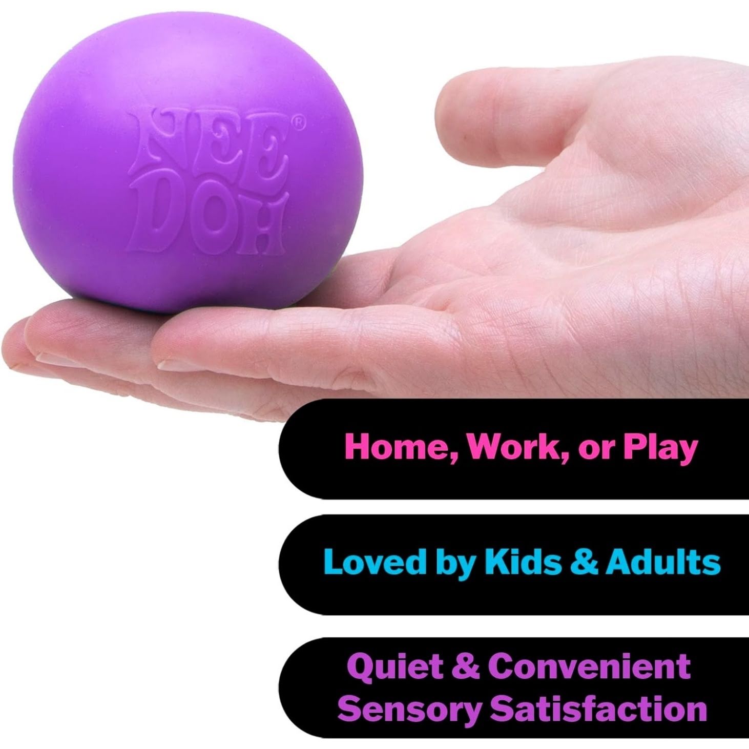 NEEDOH NeeDoh Original Sensory Ball ?C Pink - Image 22